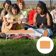 Folding Table Travel Small Camping Lightweight Foldable Outdoor Bed Tray