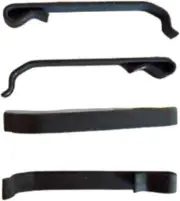 4 Pcs Tool Box Drawer Clips for Small Snap On Slides, Black