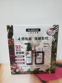 在飛比找Yahoo!奇摩拍賣優惠-KLORAME蔻蘿蘭 養髮強韌洗髮精100ML+植萃養髮強韌