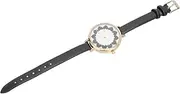 [WRITWAA] Quartz Watches Watches for Decoration Pocket Watch Digital Watch Watches for Watches Wrist Stopwatch Watch Band Watch with Strap Wristwatch Pu Black