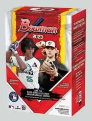 2023 Bowman Baseball Value Box - 6 Packs, 72 Cards, Green Parallel Cards
