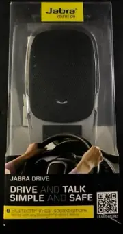 Jabra Drive Bluetooth In-Car Speaker For Music & Calls Discontinued New Vk03