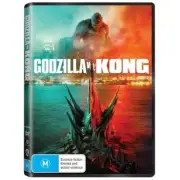 Godzilla Vs Kong (DVD,2021) NEW