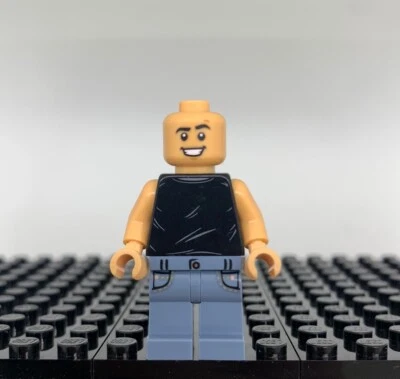 LEGO Dwayne "The Rock' Johnson Minifigure (100% Genuine LEGO Parts)