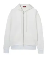 Embossed GG technical jersey zip jacket S,L,M white