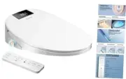 Upgrade Smart Bidet Toilet Seat Electronic Heated Bidet with Elongated