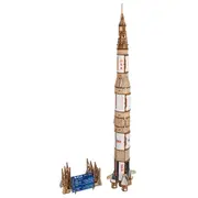 Ugears NASA Saturn V Wooden 3D Puzzle Educational Toy 14y+