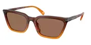 Michael Kors MK2250U EVERGLADES 401073 Men's Sunglasses Brown Size 58