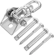 POPETPOP 1 Set Heavy Duty Ceiling Hooks for Hanging Hammocks Swing Hanger with Simple Installation for Use Supports Hammock Chairs and Swings