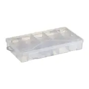 NEW Birch Organiser Box With Adjustable Compartments By Spotlight