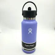 Hydro Flask Wide Mouth with Flex Straw Cap 32oz- Lupine New