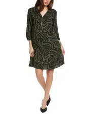 Joseph Ribkoff Chain Neckline Shift Dress
