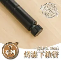 在飛比找樂天市場購物網優惠-鐵管/鐵架配件/免工具【配件類】烤漆黑一吋下鎖管系列 day