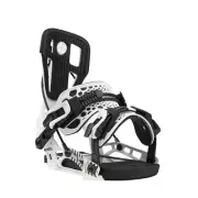 Flow NX2 Fusion Men's Rear Entry Snowboard Bindings, White, X-Large MY25