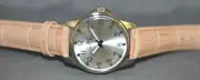 Invicta Ladies Pro Diver Silver Dial Coral Genuine Leather Watch 17095
