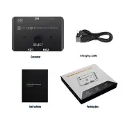 8K 2x1 1x2 HDMI Switch HDMI 2.1 High Speed 48Gbps Bi-Directional Splitter