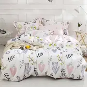 HighBuy Girls Duvet Cover Full Size Bedding Sets Floral Aesthetic Coquette Be...