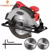 Thunder Tools 12A 5500RPM Corded Circular Saw with 7-1/4'' Circular Saw Blade