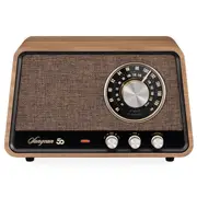 Sangean WR-101 AM/FM/BT Radio - Vintage Walnut