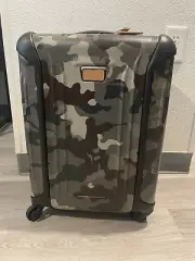 TUMI Packing Case-Continental Multi Color Camo Carry On-TSA Locking System-NWT