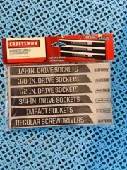 Sears Craftsman 48 Magnetic Tool Box Labels Set brand new Rare