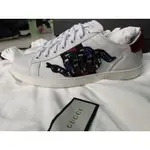 GUCCI ACE EMBROIDERED SNEAKER 水鑽刺繡 珊瑚蛇 小白鞋