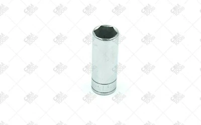 SK Hand Tools 41918 1/4" Dr. 9/16" 6pt Deep Fractional Chrome Socket