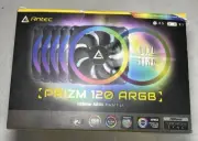 Antec Prizm 120 ARGB 5+C 120mm Case Fan w/Fan Controller (5 in 1 Pack)