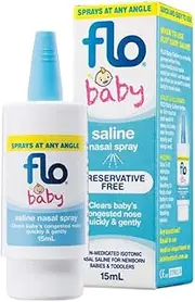 Flo Baby Spray Saline Nasal Spray 15 ml