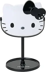 Sanrio 249424 I Love Hello Kitty Stand Mirror Black Mirror