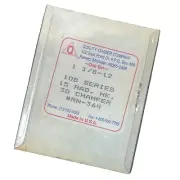 Quality Threading Chaser 108 Series 1 1/8-12 15 Rad Hook 30 Chamfer RN364