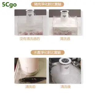 5Cgo.【批發】果蔬清洗機家用食材清理蔬菜消毒凈化器廚房凈食除農藥洗菜機含稅代購t662703711051