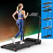 BLACK LORD Treadmill Electric Walking Pad Under Desk Home Office Fitness 380mm