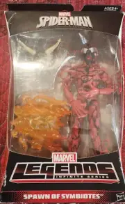 Marvel SPIDERMAN LEGENDS infinate series SPAWN OF SYMBIOTES