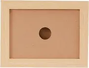 Kids Design Frames - Storage Organizer Open Front Box Holds 50 Sheets For School Paintings Accessories | Outer Wooden Frame | Gallery Style Edges Wall Decor | 3d Handiwork Gallery Wall