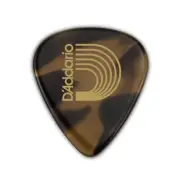 D'Addario Guitar Pick - Casein - 351 Shape Shell 2.0mm - Single Pick