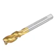 7/16-20 UNF High Speed Steel Titanium Plated Machine Spiral Flute Thread Tap