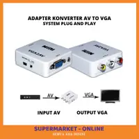 在飛比找蝦皮購物優惠-折扣 AV 轉 VGA AV 轉 VGA AV2VGA 和 