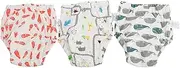[JOINPAYA] 3pcs Training Pants Reusable Nappy Pants Underwear Cotton Training Pants Boys Training Pants Girl Panties Cotton Nappy Briefs Panties for Gauze