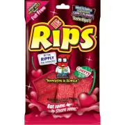 Rips Bite Size Cherry Pieces Peg Bag, 4 Ounces, 12 Per Case