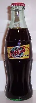 Coca-Cola World of Coca-Cola Las Vegas 2nd Anniversary Commemorative Coke Bottle