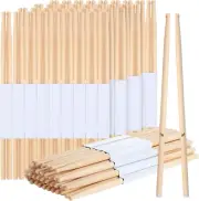 24 Pairs 7A Drum Sticks Triangular Wood Tip Maple Drumsticks Music Percussion