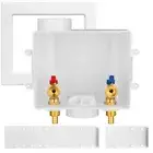 Washing Machine Outlet Box 1/2 Inch Crimp Pex Inlet x 3/4 Inch MHT Outlet Con...
