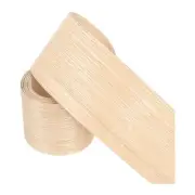 Red Oak Edge Banding, 3 in x 10 ft Wood Veneer Tape, Pre-glued Flexible