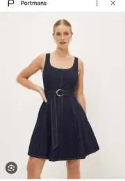 Portmans Denim Dress Size 6