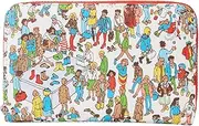 [Loungefly] Where's Wally Art Print Zip Around Wallet
