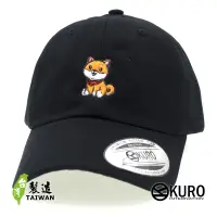 在飛比找蝦皮商城優惠-KURO-SHOP 小柴犬 電繡 老帽 棒球帽 布帽(可客製