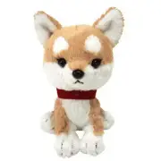 PUPS! Small Beige Shiba Puppy Soft Toy For Kids Stuffed Animal Dog Plush Toy