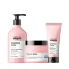 Kit Vitamino Color Shampoo 500+Balsamo 200+ Mask 500 ML Hair L'Oreal