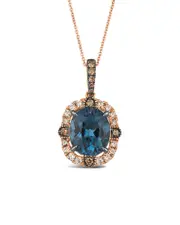 Le Vian Modern Romance 14K Rose Gold 5.65 ct. tw. Diamond & Topaz Pendant